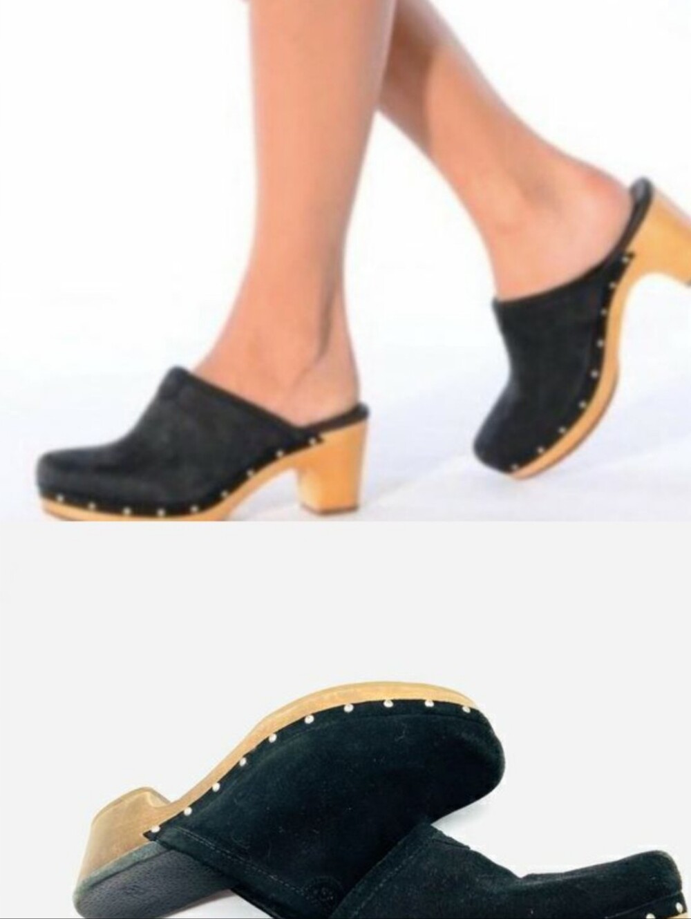 UGG  Black Slide Sandals
